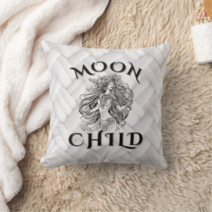 Coussin LuneEnfant Floral Couronne Divine Feminine