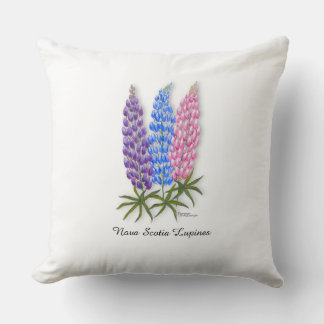 Coussin Lupins de Nouvelle-Écosse