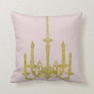 Coussin Lustre chic d'or