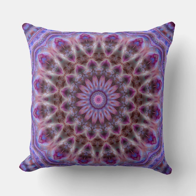 Coussin Luxe de mandala de marguerite de (Recto)