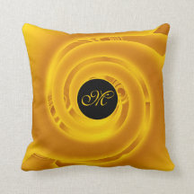 Luxe moderne Neon Gold Abstrait Floral Rose