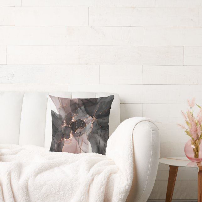 COUSSIN LUXE ROSE OR FLOTTANT ROSE CUSHION (Canapé)