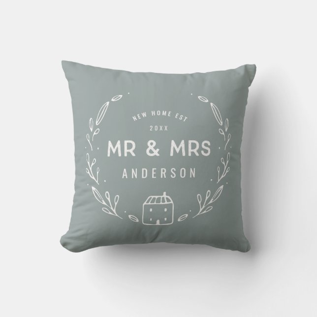 Coussin M. et Mme nouvelle maison (Recto)