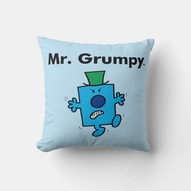 Coussin M. Men | M. Grumpy est un Grump (Recto)