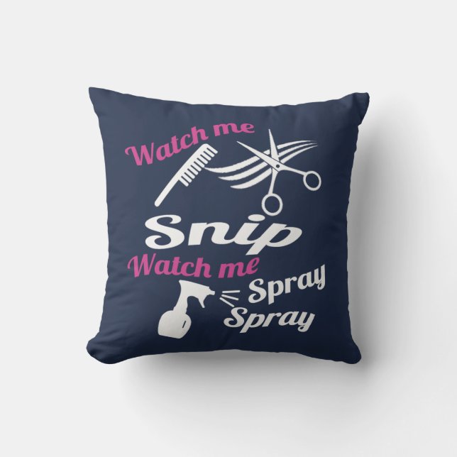 Coussin Ma coiffure (Recto)