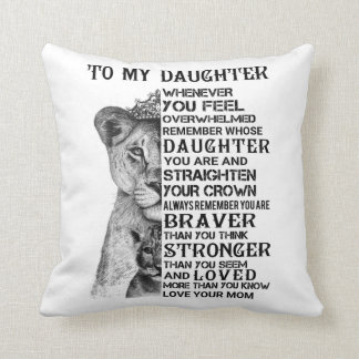 Coussin Ma fille