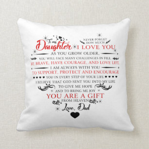 Coussin Ma fille