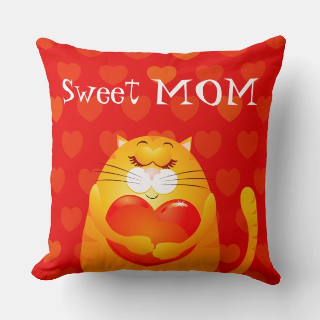 Coussin Ma mère douce (Recto)