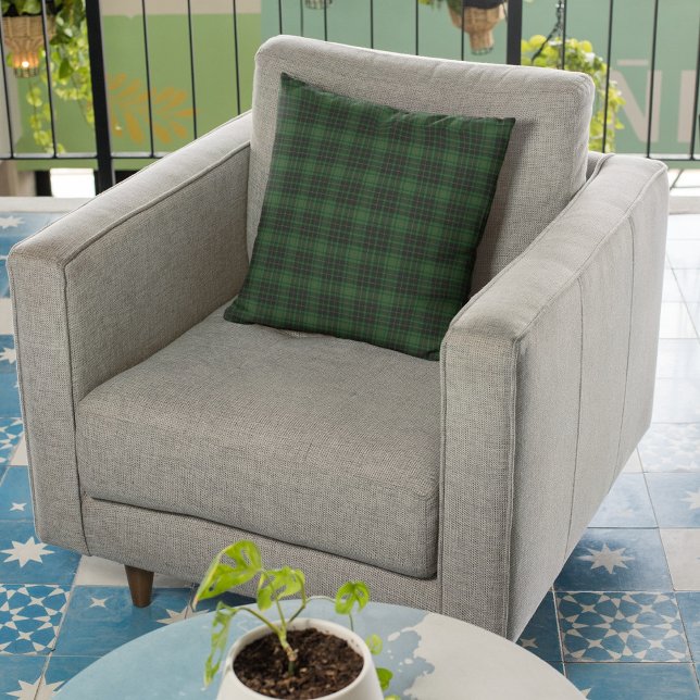 Coussin MacAuley Chasse Ancien Tartan écossais (Créateur téléchargé)
