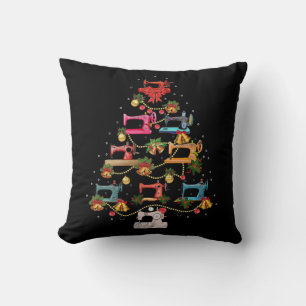 Coussin Machine à coudre Arbre de Noël