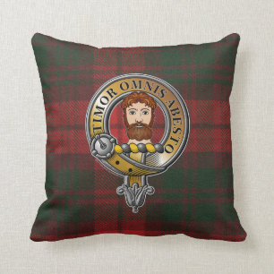 Coussin MacNab Tartan & Badge
