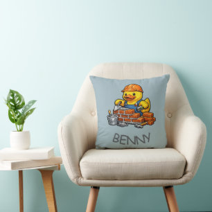 Coussin Maçon Canard en Caoutchouc