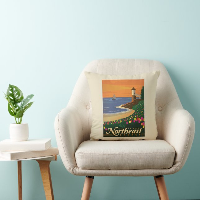 Coussin Macy's Flower Show | Nord-Est (Chaise)