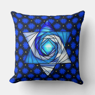 Coussin Magen de verre tendu en gras David