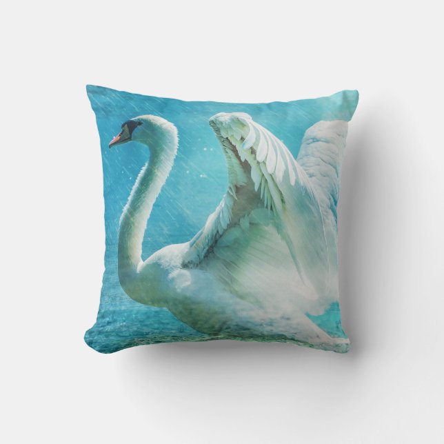 Coussin Magical Swan (Recto)