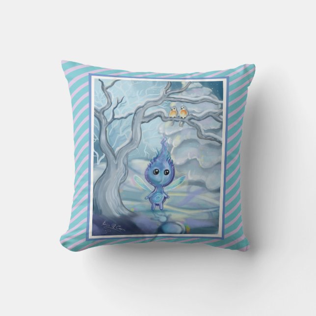 Coussin Magie hivernale (Recto)