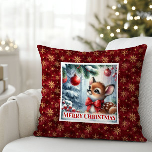 Coussin Magique bébé faon décoration de chambre d'enfants