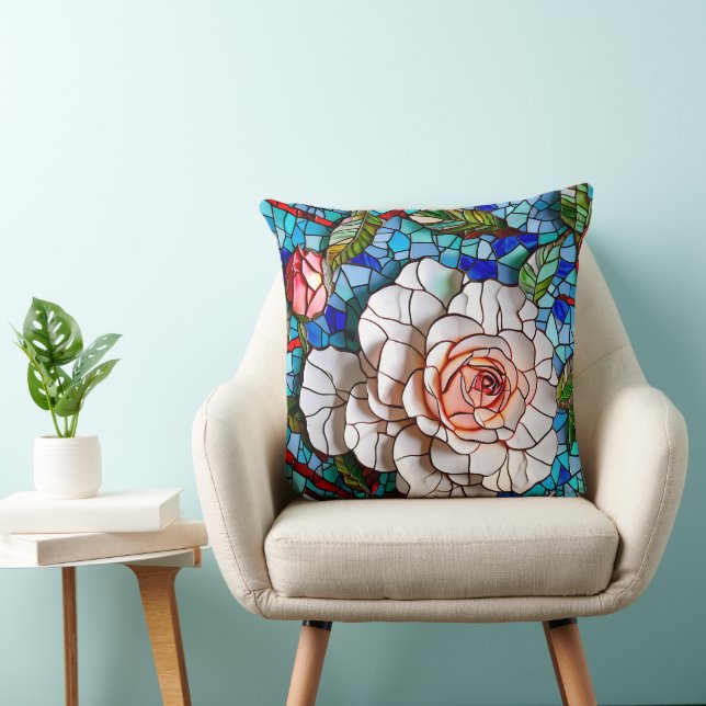 Coussin Magnifique Motif de Mosaïque (Chaise)
