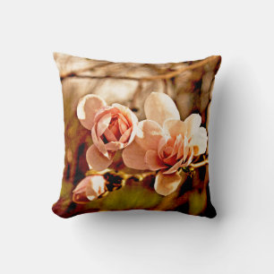Coussin Magnolia Mood en rose