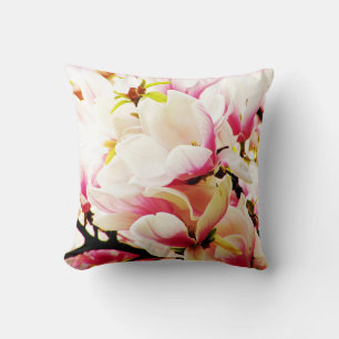 Coussin Magnolias au soleil