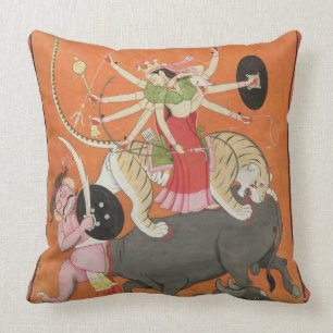 Coussin "Mahishasuramardini", du 'Devimahatmya du mA