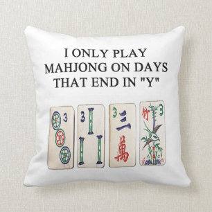 Coussin mahjong