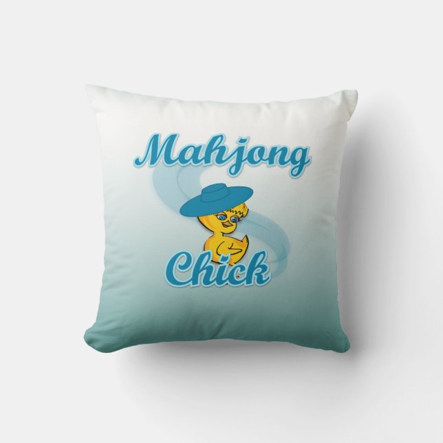 Coussin Mahjong chick #3 (Recto)