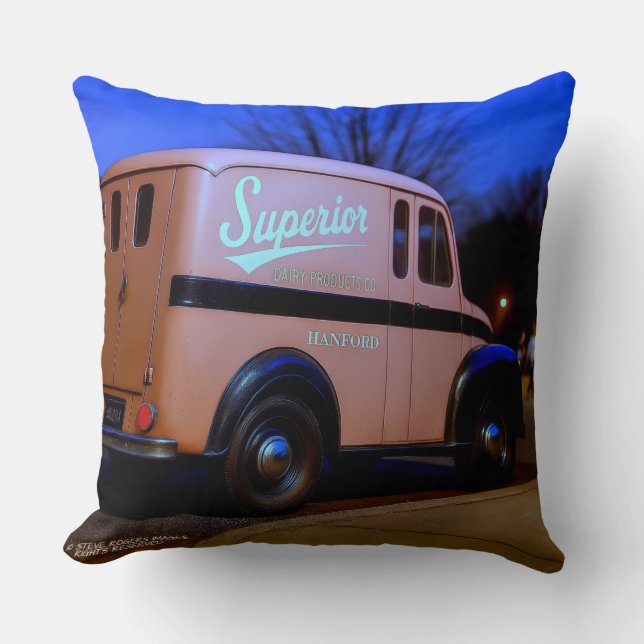 COUSSIN MAINTENANT À DUSK. CAMION DE LIVRAISON LAITIÈRE SU (Recto)