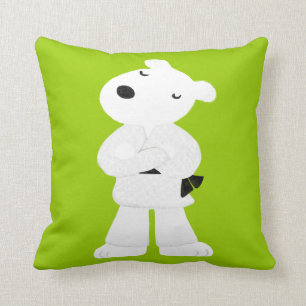 Coussin Maintenant j'ai une ceinture noire !