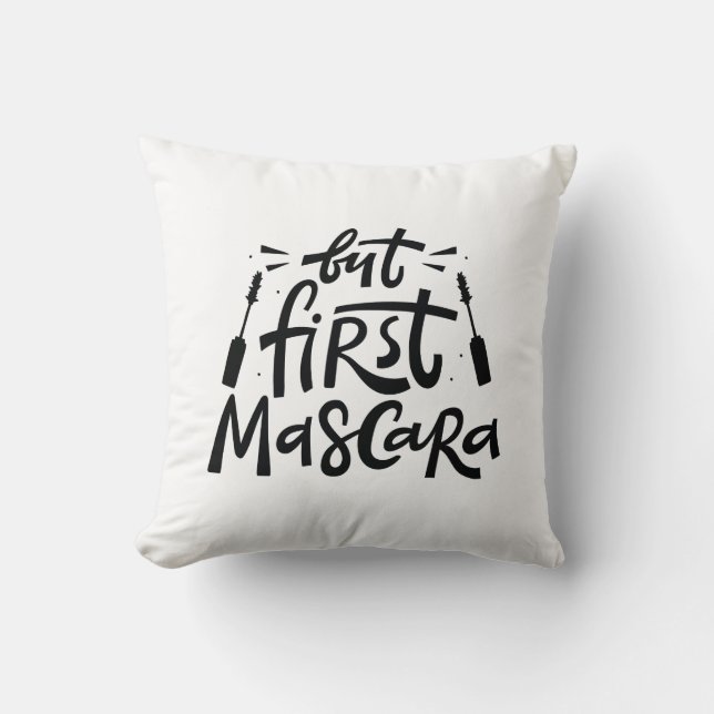 Coussin Mais premier Mascara (Recto)