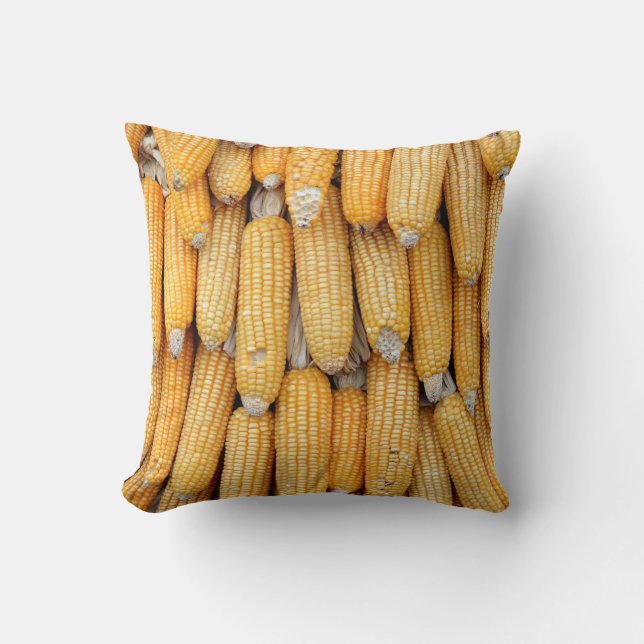 Coussin Maïs séché empilé. (Recto)