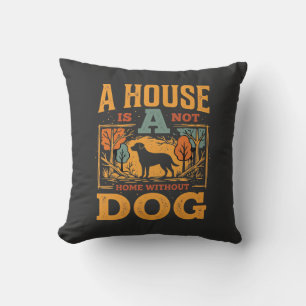 Coussin Maison de chien vintage