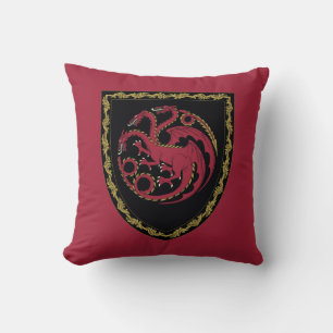 Coussin MAISON DU DRAGON Maison Targaryen Crest