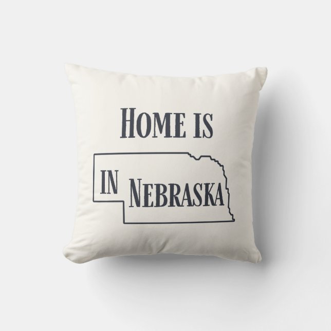 Coussin Maison en Nebraska (Recto)