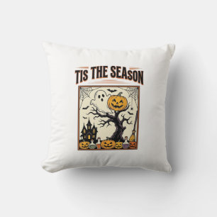 Coussin Maison Hantée Halloween Fantôme C'est La Saison_1