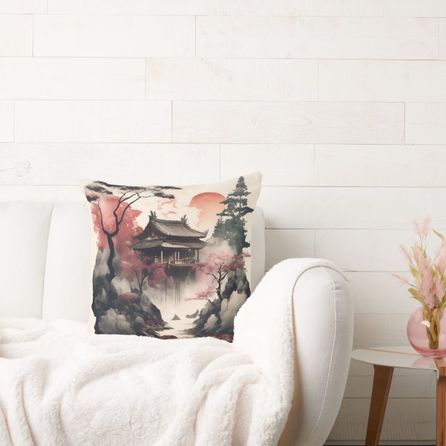 Coussin Maison isolée à l'est. (Canapé)