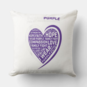 Coussin Maladie Petite-fille Hodgkins Lymphome