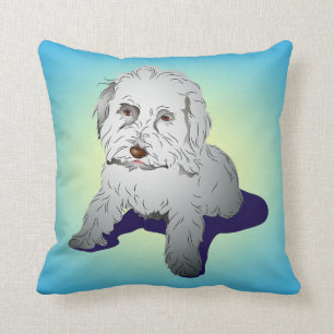 Coussin Maltipoo Cute Puppy