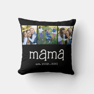 Coussin Mama a établi la photo moderne 3