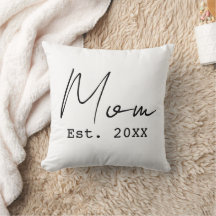 Maman a établi un nouveau script élégant simple Ma