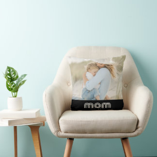 Coussin Maman a établi une photo de script moderne