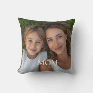 Coussin Maman a établi une photo de script moderne