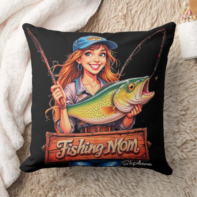 Coussin Maman de la pêche (Couverture)