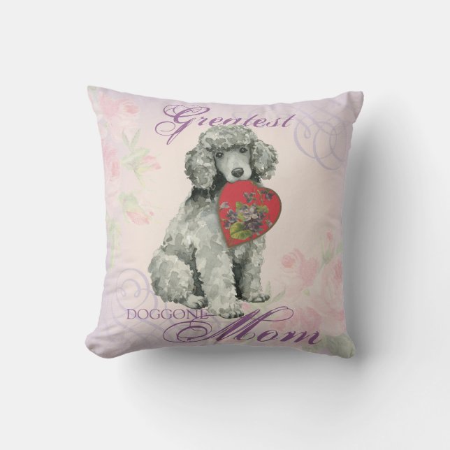 Coussin Maman du Coeur des canicules (Recto)