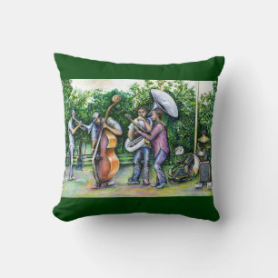 Coussin Maman ne m'a jamais averti des joueurs tuba