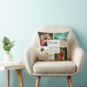 Coussin Maman personnalisée Définition 4 Collage photo