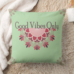 Coussin Mandala Bonne Vibration