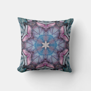 Coussin Mandala colorée fleurs de Kaleidoscope