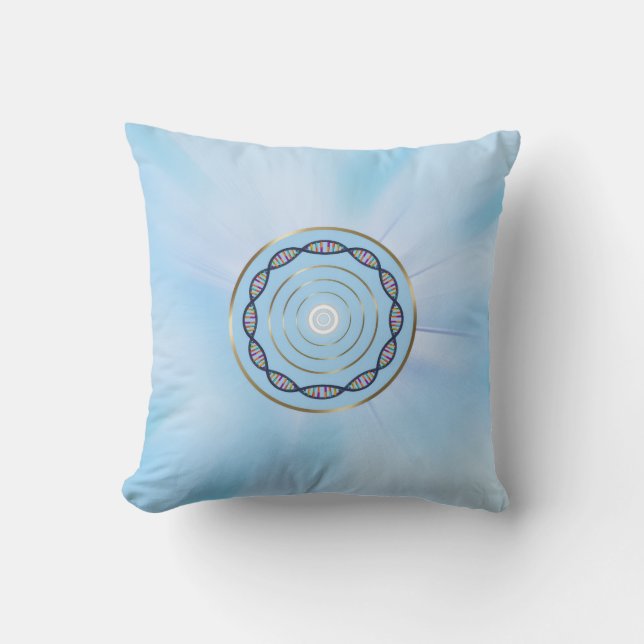 Coussin Manifesting success and happiness pillow design (Recto)