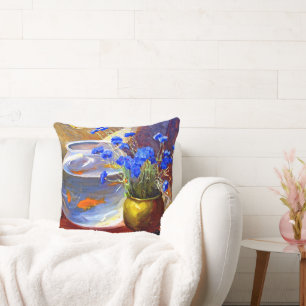 Coussin Mannheim - Aquarium et Fleurs